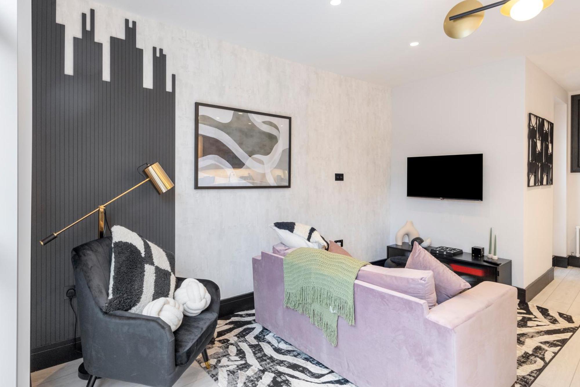 Апартаменты Unwind In Style 2Br With Cozy Backyard For Groups Лондон Экстерьер фото